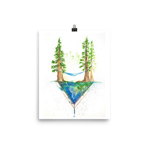 Outsiders Watercolor Print - Quirk Goods