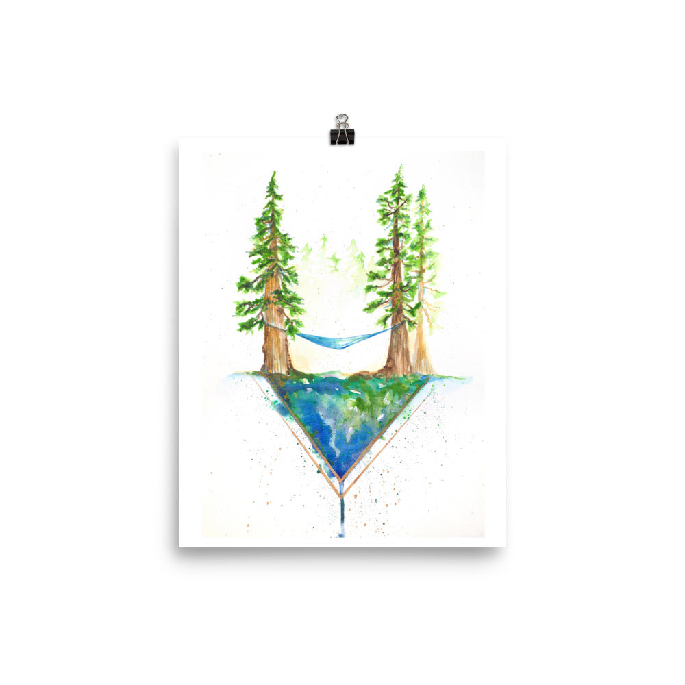 Outsiders Watercolor Print - Quirk Goods