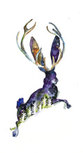 Load image into Gallery viewer, Quirk Jackalope Watercolor Print - Quirk Goods