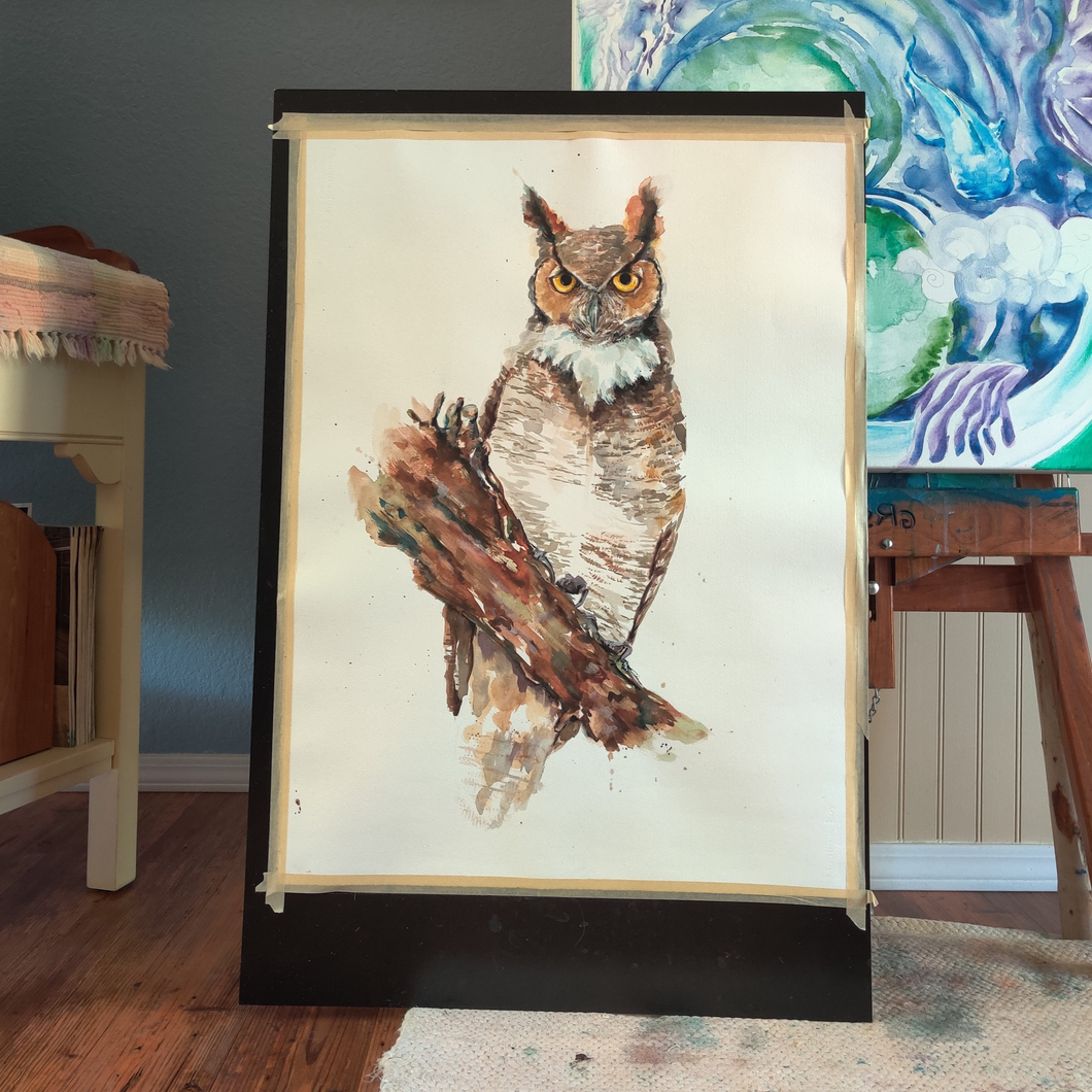 Original Great Horned Owl