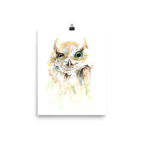 Who Dat? Watercolor Print - Quirk Goods